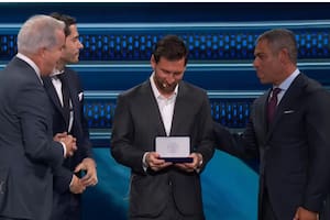 Messi, figura en el foro empresarial de Miami: le entregaron la llave de la ciudad y se quebró