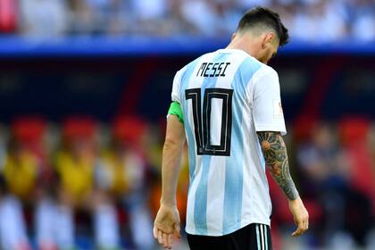 Messi solo mostró un destello de su calidad ante Nigeria