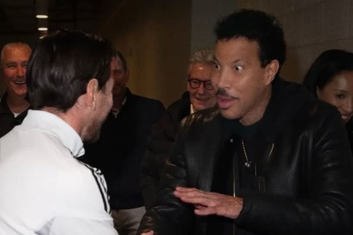 Lionel Messi se encontró con Lionel Richie