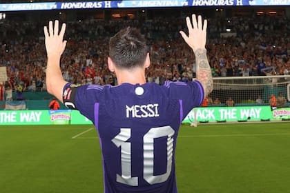 Lionel Messi se encuentra concentrando en Doha (Foto Instagram @leomessi)