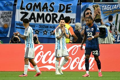 Lionel Messi se lamenta tras la chance perdida en Miami