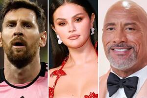Lionel Messi, Selena Gómez y Dwayne Johnson, tres de las personas con más seguidores en Instagram en 2024