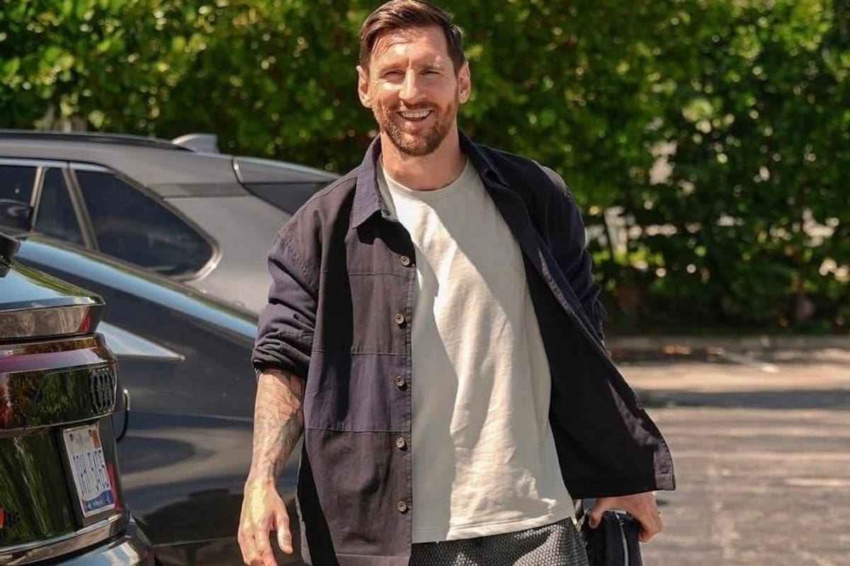 Lionel Messi también disfruta de los autos fuera de la cancha