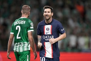 Lionel Messi viene de anotar un gol en la Champions, en Israel, ante Maccabi Haifa