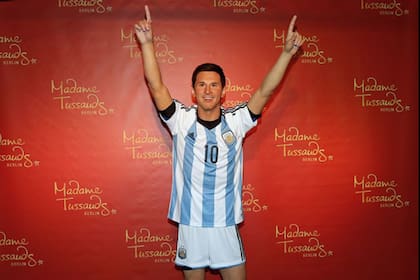 Lionel Messi, una de las estatuas que pueden verse en los museos Madame Tussauds de Nueva York y de Berlín