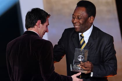 Lionel Messi y Pelé