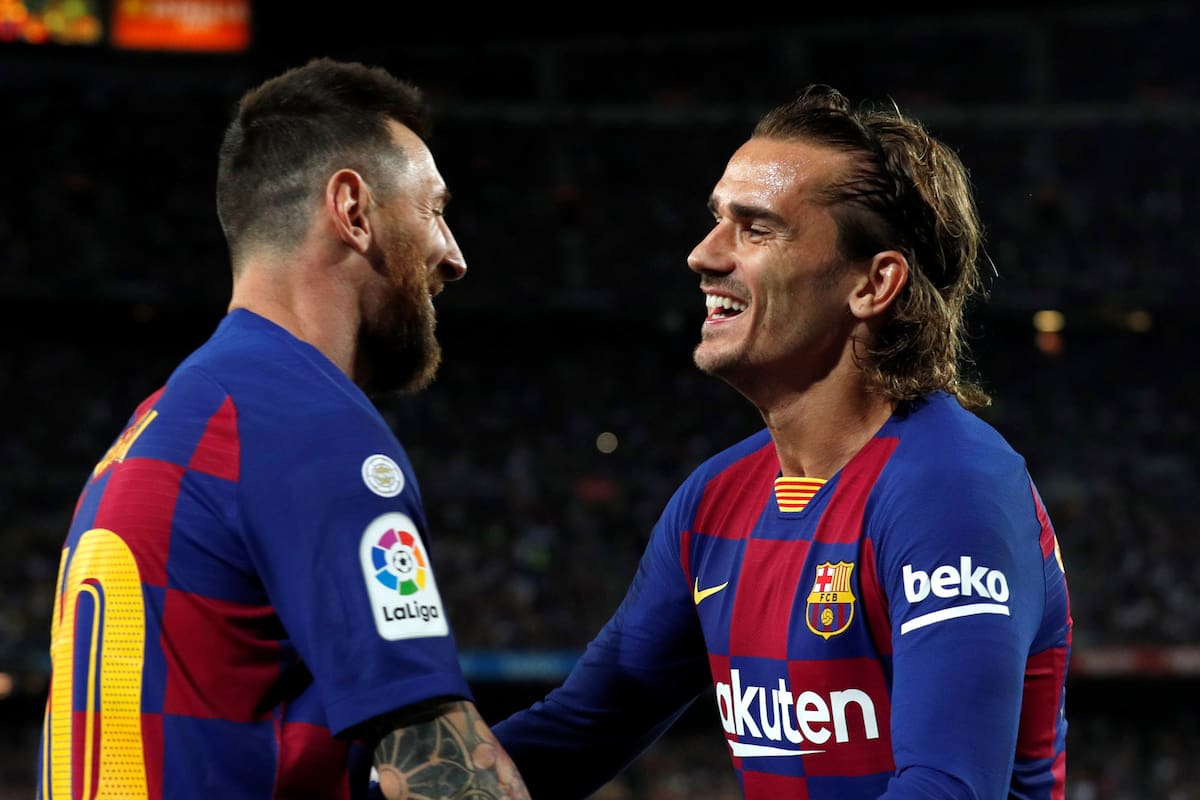 Lionel Messi y Antoine Griezmann, la fórmula del primer gol del último partido ante Villarreal