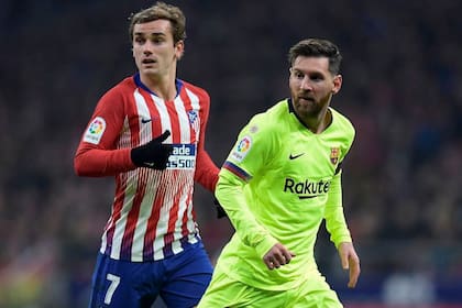 Lionel Messi y Antoine Griezmann se enfrentaron en Noviembre de 2018