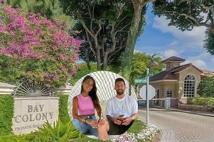 Lionel Messi y Antonela Roccuzzo viven en una lujosa y costosa casa en Fort Lauderdale
