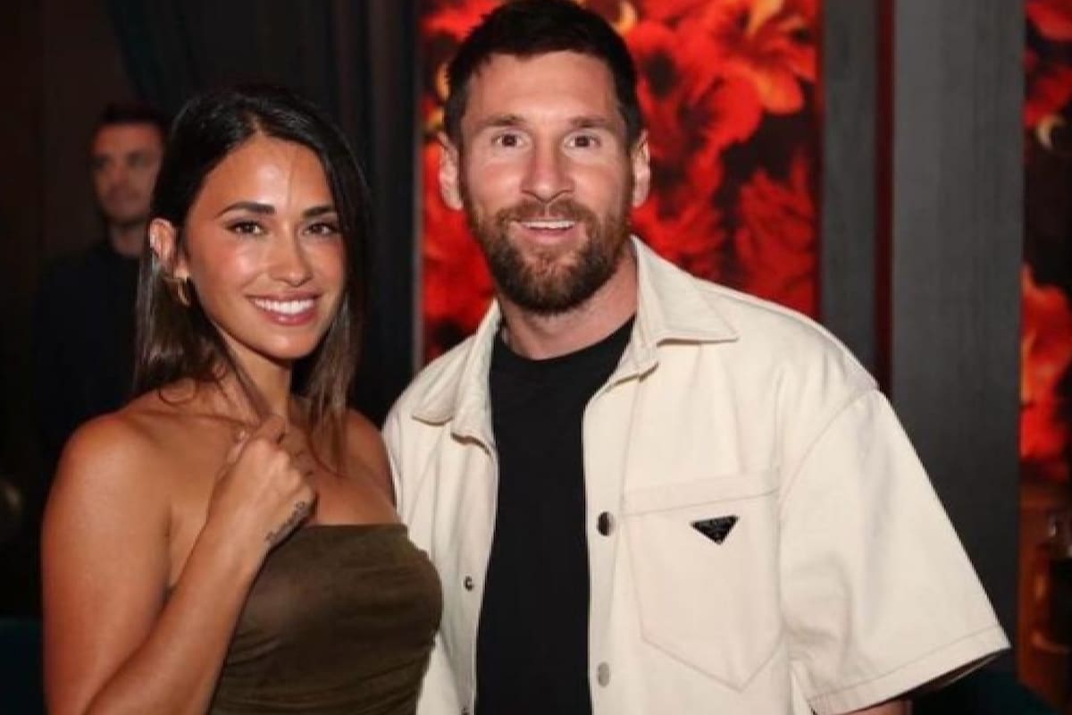 Lionel Messi y Antonella Rocuzzo en Gekko