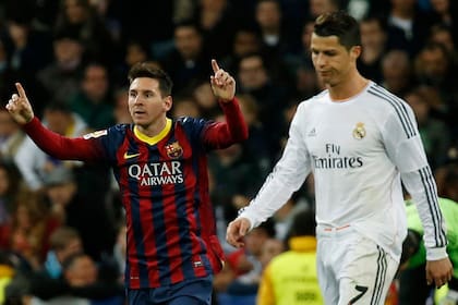 Lionel Messi y Cristiano Rolando