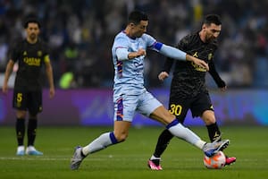 Lionel Messi y Cristiano Ronaldo, mano a mano en la Riyadh Season Cup