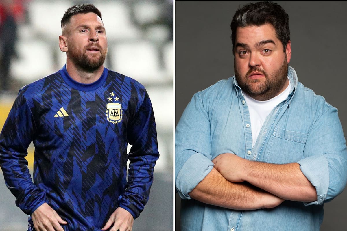 Lionel Messi y Darío Barassi