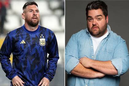 Lionel Messi y Darío Barassi