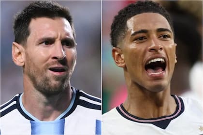 Lionel Messi y Jude Bellingham