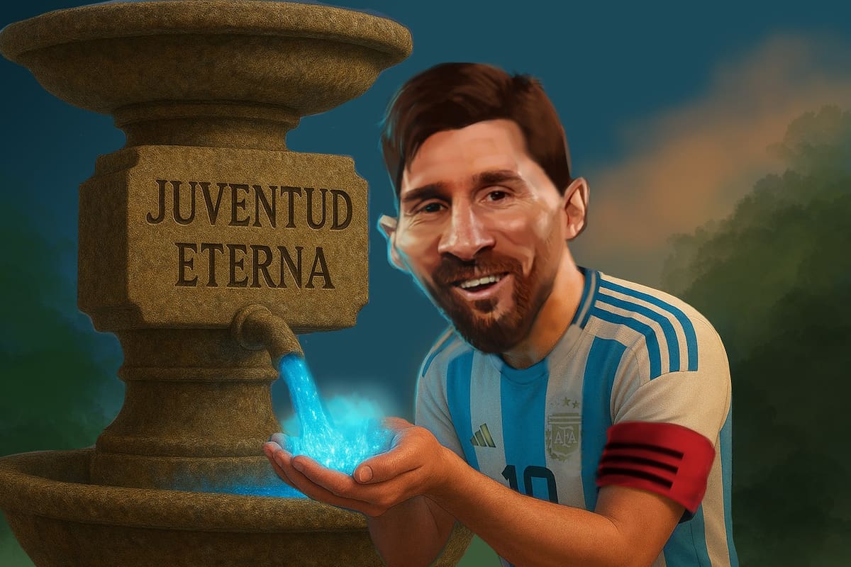 Lionel Messi y la fuente de la juventud eterna