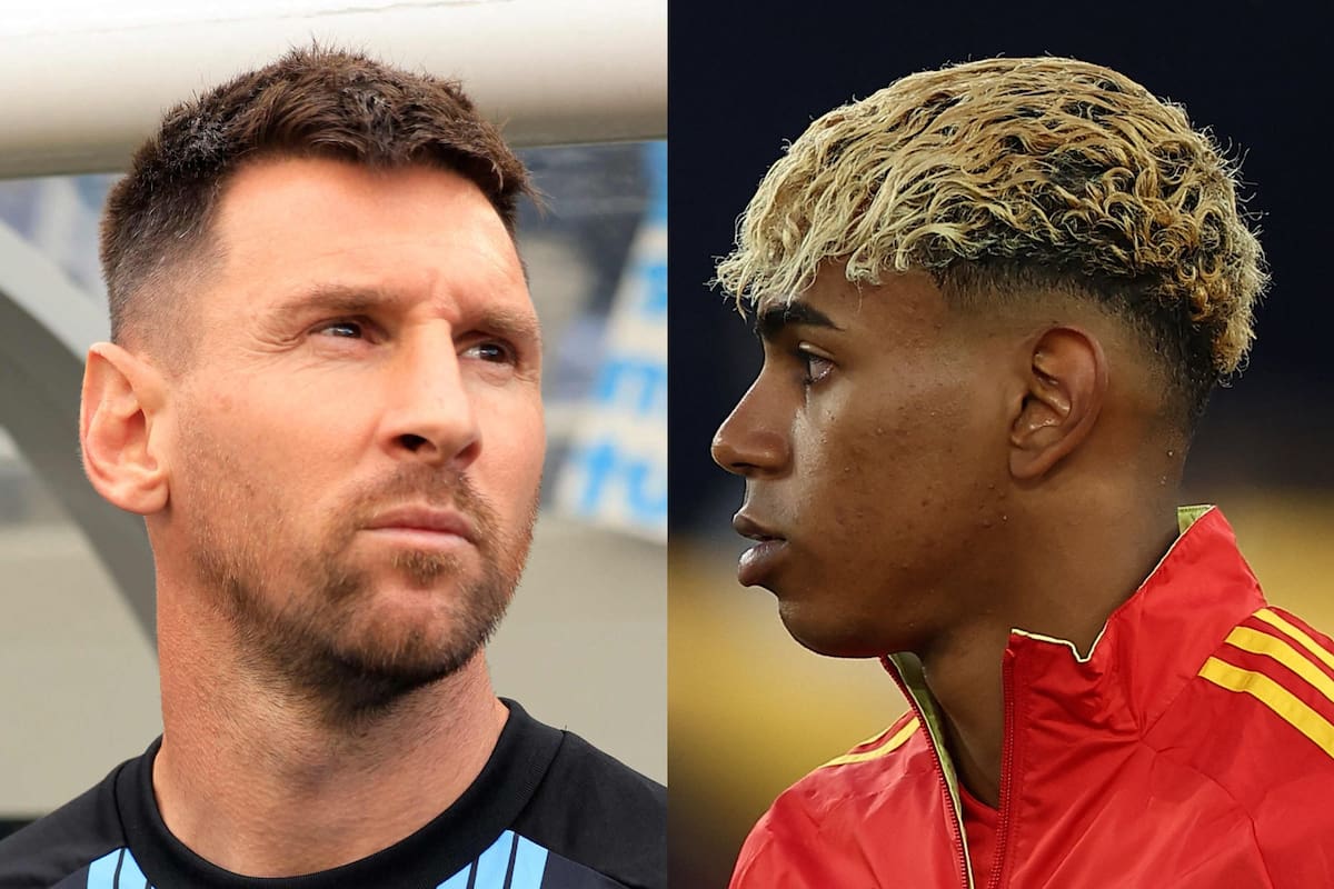 Lionel Messi y Lamine Yamal, la leyenda del fútbol y quien está llamado a ser su heredero, se enfrentarán en la Finalissima