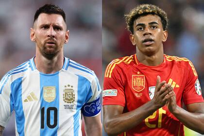 Lionel Messi y Lamine Yamal son las estrellas de la selección argentina y española; podrían enfrentarse en la Finalissima