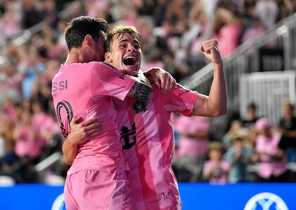 Lionel Messi y Mateo Silvetti convirtieron goles en la semifinal frente a Cincinnati