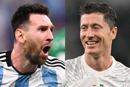 Lionel Messi y Robert Lewandowski nunca se enfrentaron con sus respectivas selecciones nacionales
