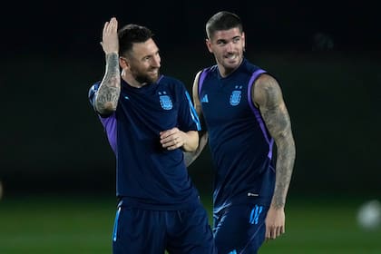 Lionel Messi y Rodrigo De Paul, protagonistas de una amistad que trasciende los límites del campo de juego