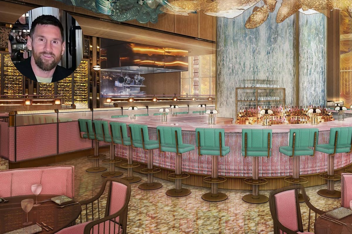 Lionel Messi y su esposa, Antonela Roccuzzo , disfrutaron una velada entre amigos en un ícono de la alta gastronomía y el lujo en Miami