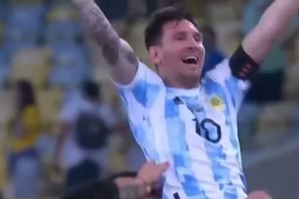 Lionel Messi y su hora más feliz en la selección argentina: campeón de la Copa América en Brasil