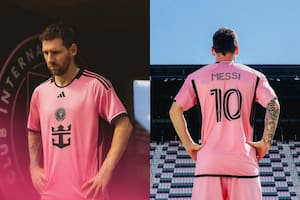 Lionel Messi y sus compañeros de Inter Miami ya lucen la nueva camiseta durante sus partidos en Arabia Saudita