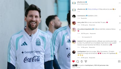 Lionel Messi y sus últimos momentos como jugador de la selección argentina