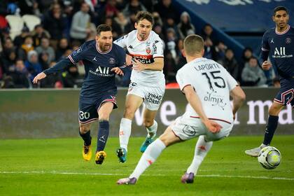 Lionel Messi y un desequilibrio distinto con la camiseta de PSG