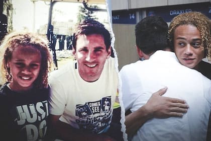 Lionel Messi y Xavi Simons