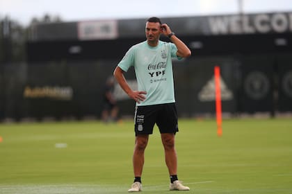 Lionel Scaloni aseguró que no expondrá a ningún jugador