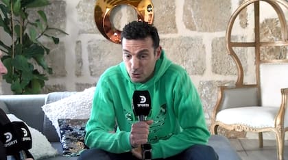 Lionel Scaloni dio una entrevista exclusiva desde su casa en Mallorca