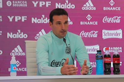 Lionel Scaloni, director técnico de la selección argentina