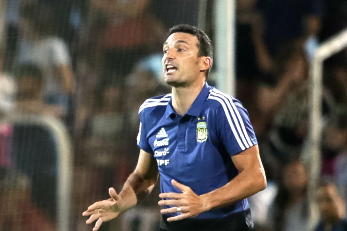 Lionel Scaloni, DT de la selección