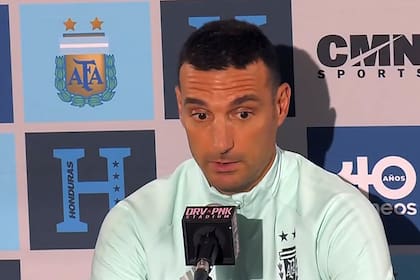 Lionel Scaloni: "El equipo sabe a lo que juega más allá de los nombres"