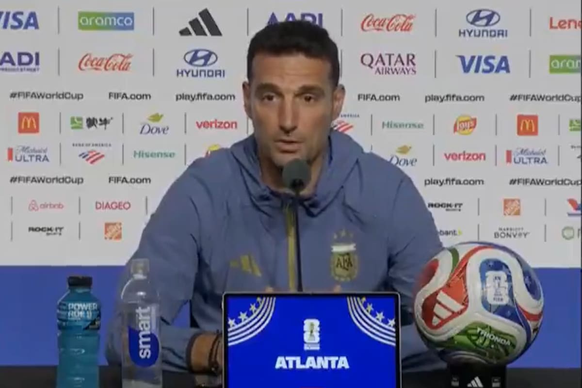 Lionel Scaloni habló tras la victoria de Argentina