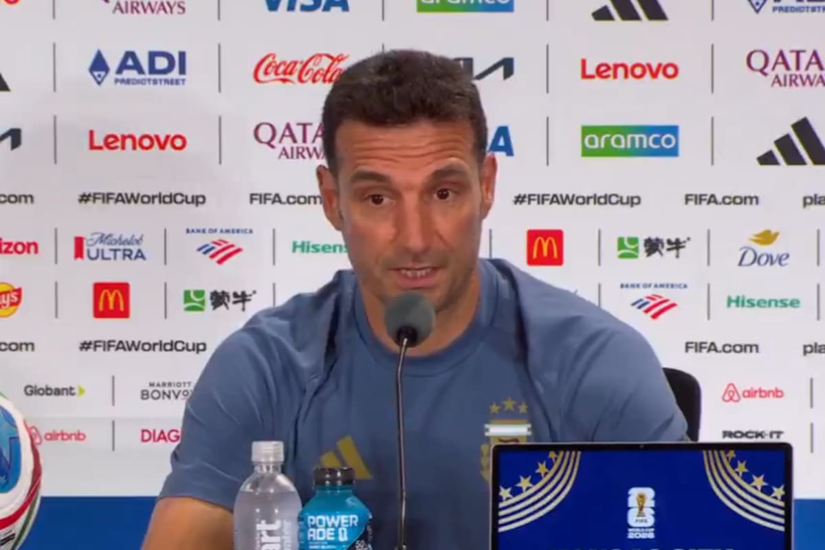 Lionel Scaloni le bajó el tono al cruce con Inglaterra y subrayó la importancia de llegar a esta instancia del Mundial 2026