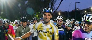 Lionel Scaloni participó del Gran Fondo Buenos Aires y pedaleó 129 kilómetros por la Ciudad