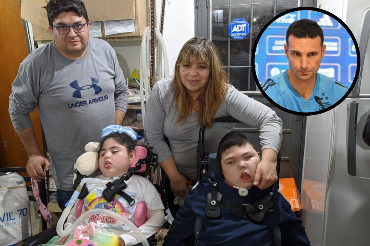 Lionel Scaloni se conmovió con la historia de Alma y Milo