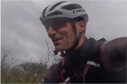 Lionel Scaloni, un ciclista más en España