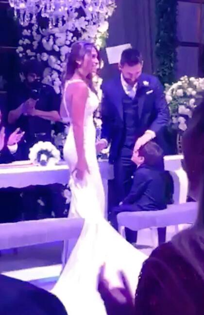 Lionel y Antonella