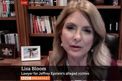 Lisa Bloom, abogada de las presuntas víctimas del empresario Jeffrey Epstein
