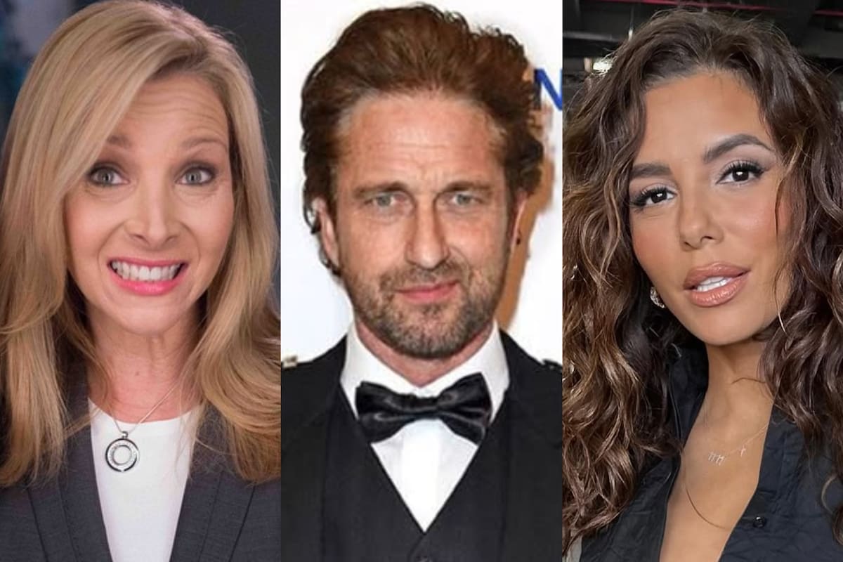 Lisa Kudrow, Gerard Butler y Eva Longoria son algunos de los actores que tienen títulos universitarios (Foto: Instagram @lisakudrow / @gerardbutler / @kenpaves)