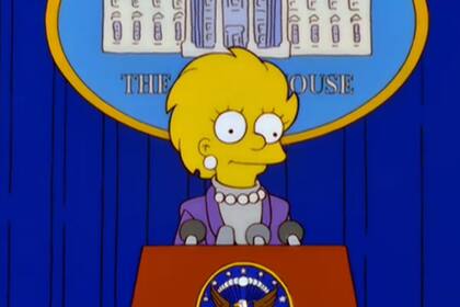 Lisa Simpson en el capítulo "Bart to the Future"