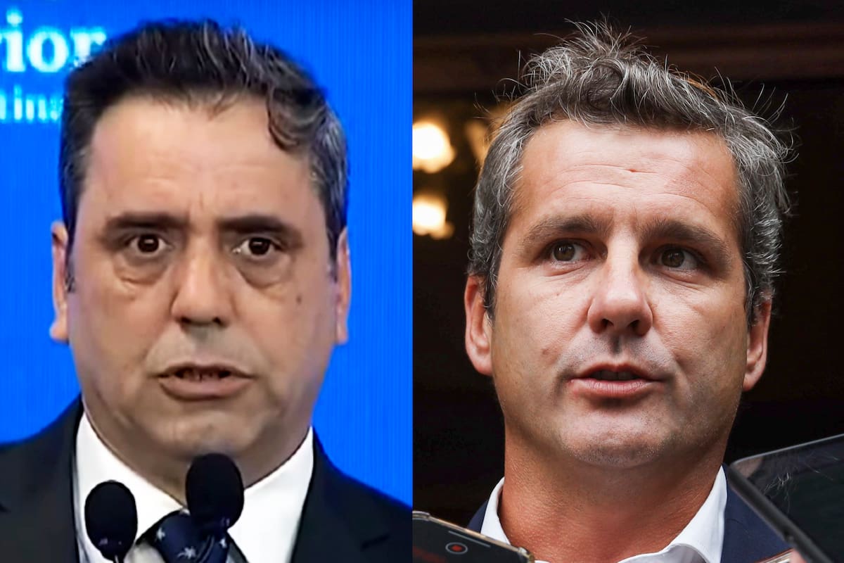 Lisandro Catalán, exministro de Milei e integrante del directorio de YPF, y el diputado nacional Mariano Campero, que pasó de la UCR a La Libertad Avanza