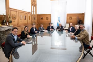 Lisandro Catalán, Silvia Lospennato, Cristian Ritondo, Carlos Guberman, Nicolás Posse, Guillermo Francos, José Rolandi, Silvana Giudici y Martín Menem