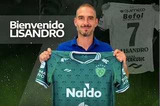 A los 38 años y tras despedirse de Racing, Lisandro López jugará en Sarmiento de Junín