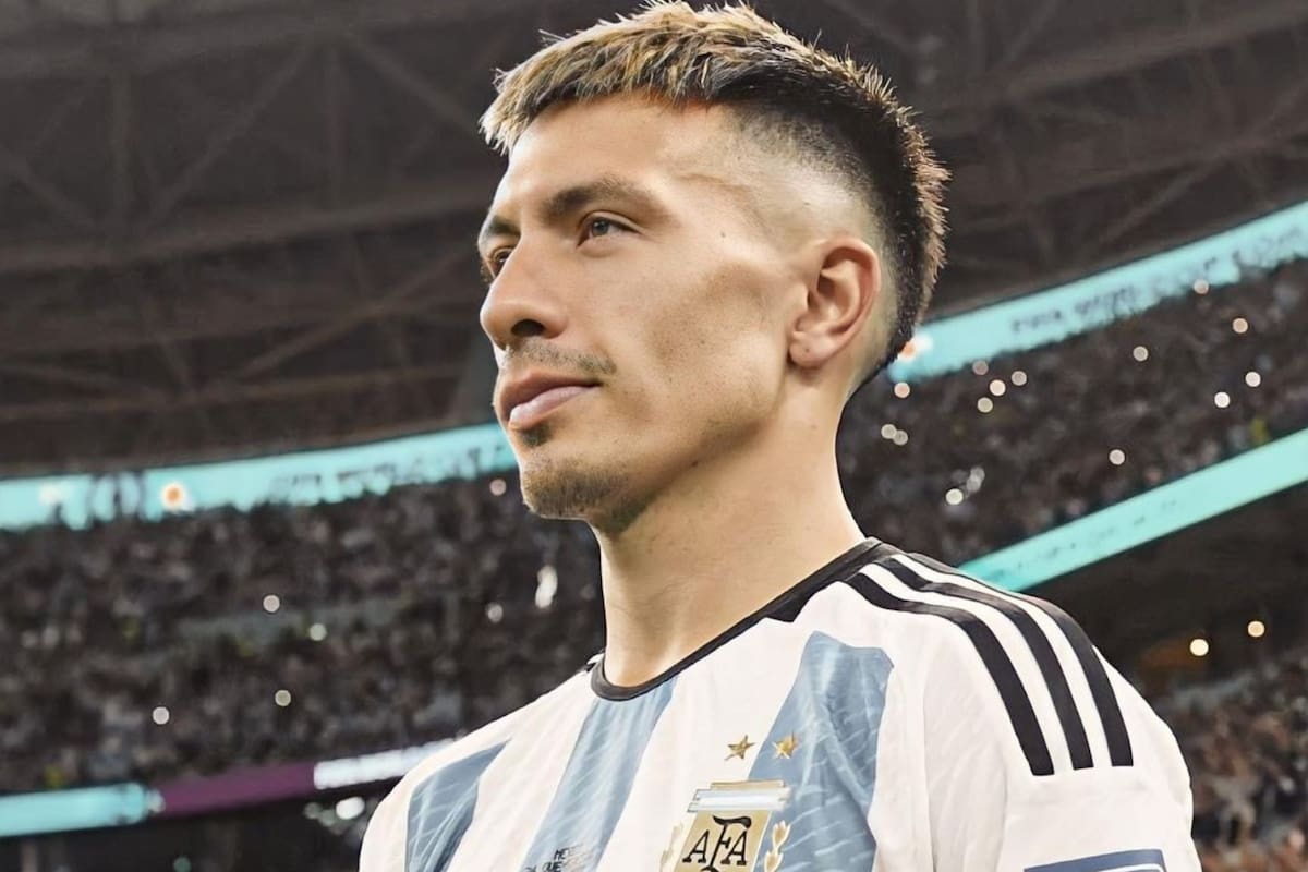 Lisandro Martínez y un mensaje para su novia Muri López en su cuenta de Instagram