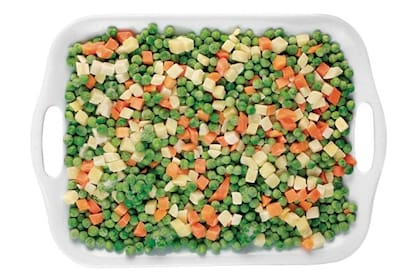 Mix de verdura congelado, uno de los productos elaborados con materia prima asociada con un brote de listeriosis en Europa